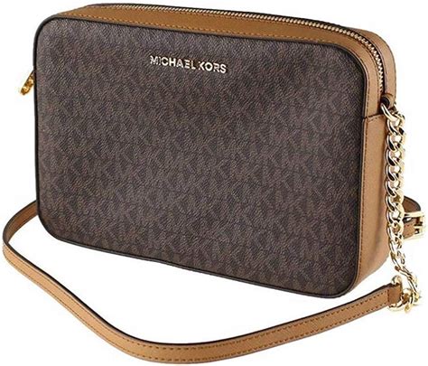 Michael Kors Jet Set Large East West Crossbody with Logo Web 